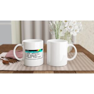 ZX Spectrum Load Screen White 11oz Ceramic Mug