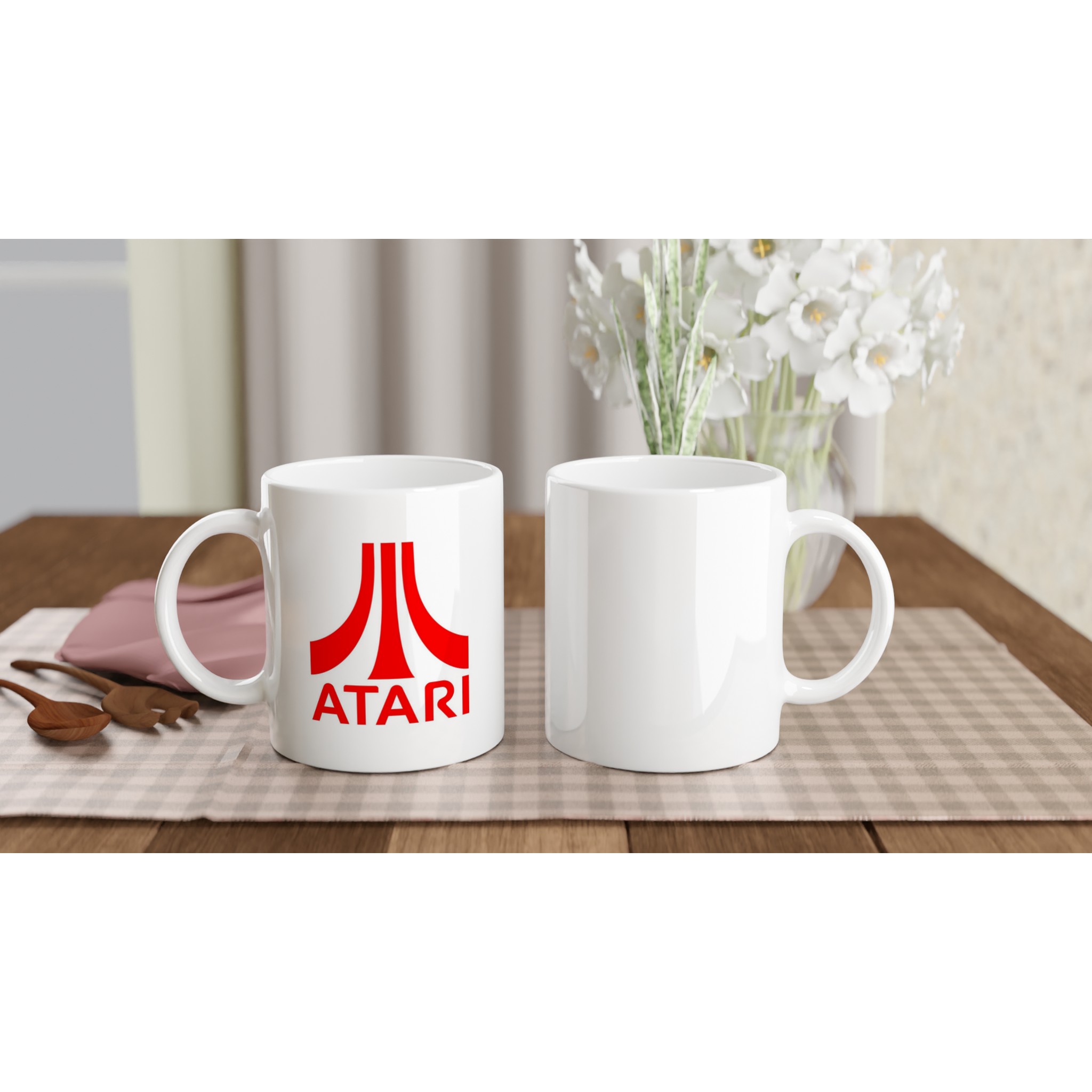 Atari Red Logo 11oz Ceramic Mug