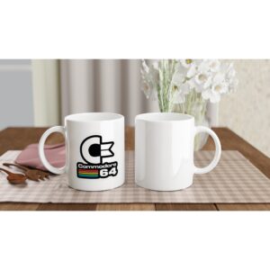 Commodore 64 White 11oz Ceramic Mug