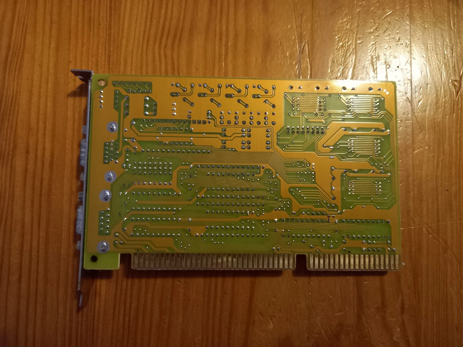 OAK TECHNOLOGY OTI037C 16 BIT ISA EGA VGA CGA CARD 256 kb DB9/DB15 - Image 2