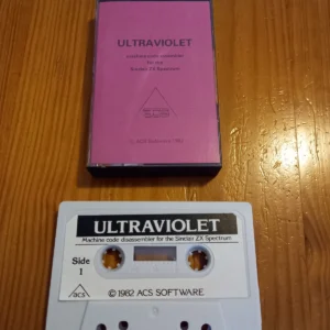 RARE ZX Spectrum Tape - Ultraviolet : ACS Software - Very Good Condition