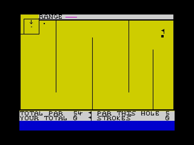 Crazy Golf for Sinclair ZX Spectrum - Working - Image 3