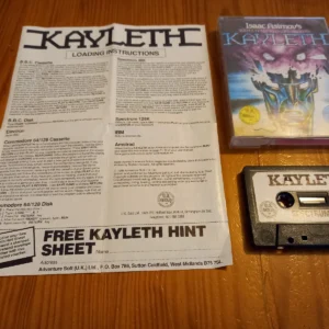 Kayleth - Isaac Asimov - US GOLD - ZX Spectrum 48K - RARE