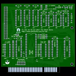 XT IDE Rev 4 PCB ISA Controller Card
