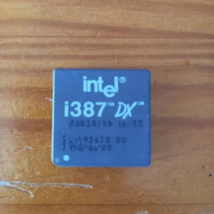 INTEL A80387DX 16-33 CPU CERAMIC Co-processor PGA 68-pin