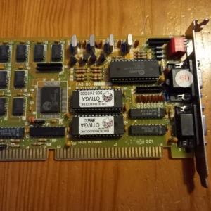 OAK TECHNOLOGY OTI037C 16 BIT ISA EGA VGA CGA CARD 256 kb DB9/DB15