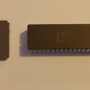 RARE Intel R80286-8 CPU + Intel D80287-8 Co-Pro Bundle