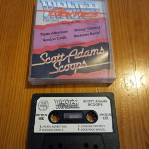 ZX Spectrum MASTER GAMES Scott Adams Scoops Good Condition