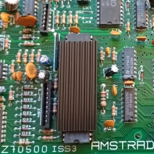 ZX Spectrum 40 Pin Heatsink Self Adhesive Black Aluminum 50x22x3mm